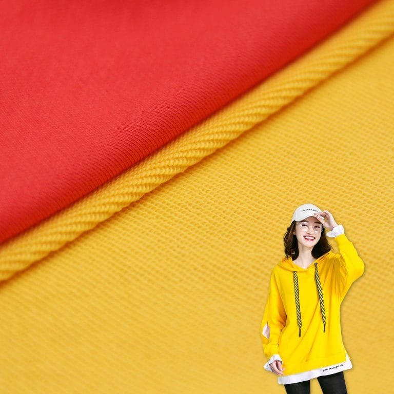 270gsm cotton poly french terry fabric