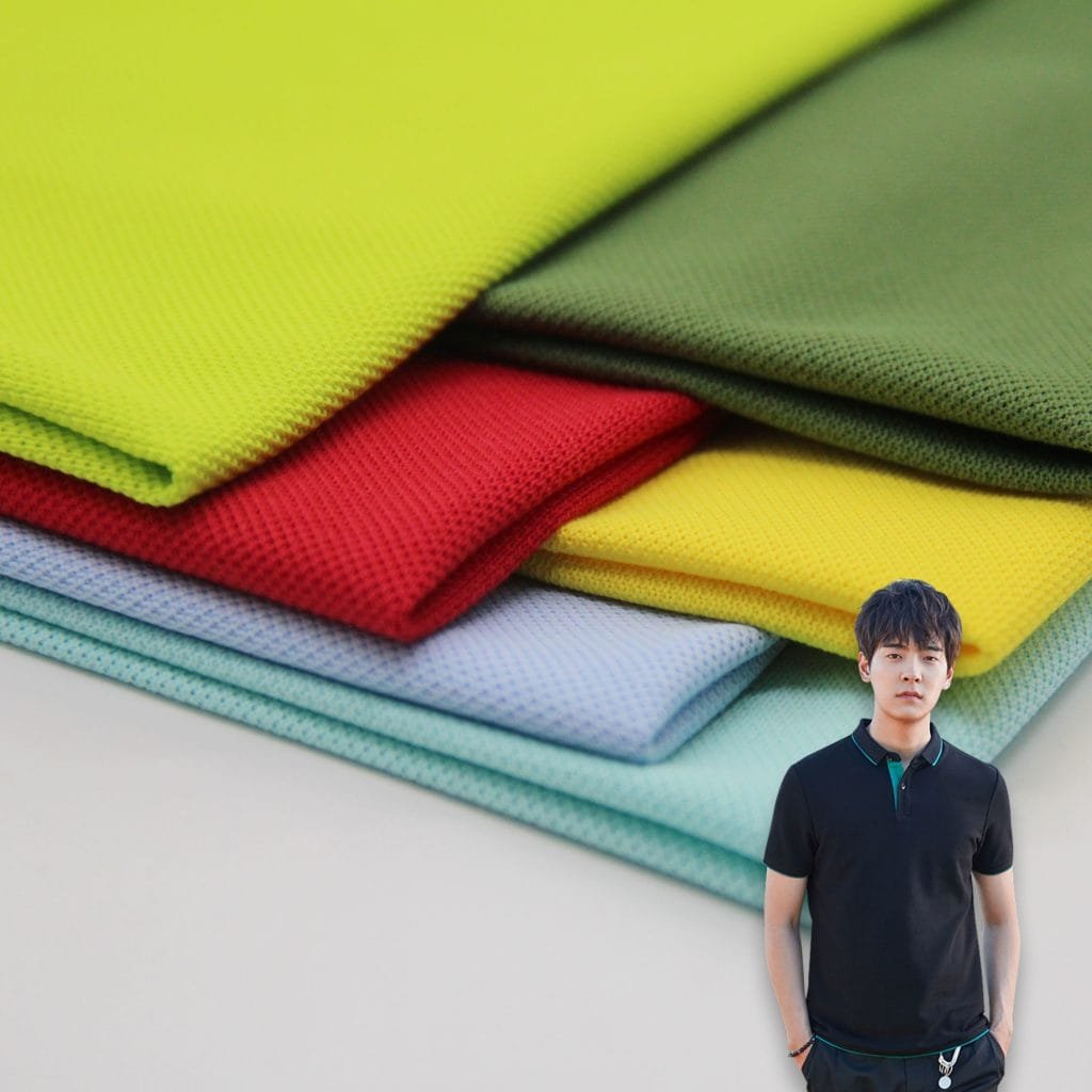 60cotton 40polyester pique fabric