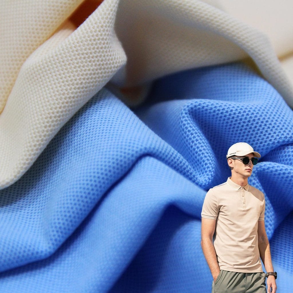 70cotton 30polyester pique fabric