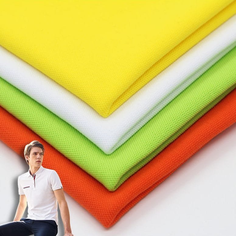 cotton spandex pique fabric