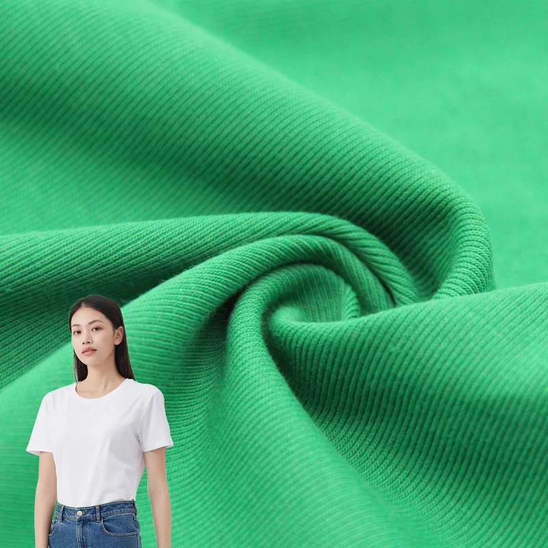 cotton spandex rib knit fabric
